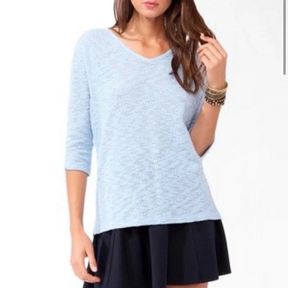 True Blood Sookie Forever 21 raglan knit top NWT - Picture 3 of 6